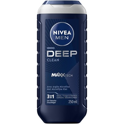 NIVEA MEN 妮维雅男士 Deep 三合一沐浴露 250ml