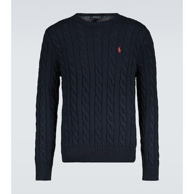 Polo Ralph Lauren 纯棉针织衫(蓝色)