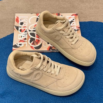 Loewe Jambo麂皮小牛皮运动鞋
