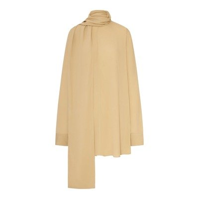 Toteme BLOUSE WITH DRAPED SCARF