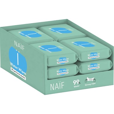 Naïf 无塑料婴儿湿巾 8包×54片(共432片)