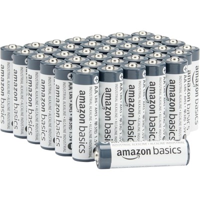 Amazon Basics AA 工业碱性电池 1.5V 40 节装