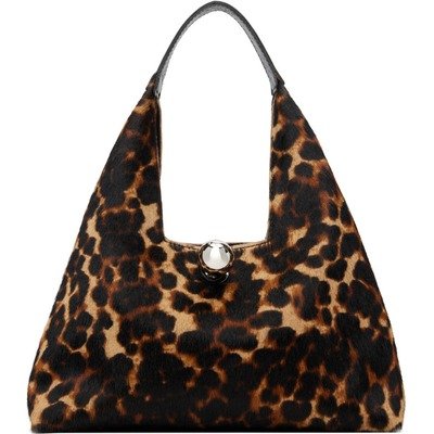 Marni 棕色 Trapeze 迷你手提包