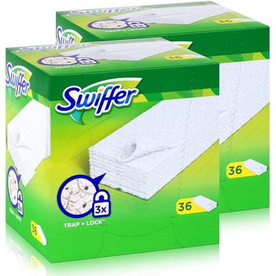 Swiffer Olympia 干拖布替换装 2×36 片