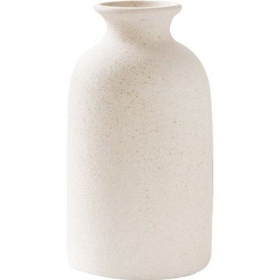 QUALITY MAKER米色陶瓷小花瓶 高8cm