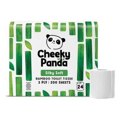 再降价!The Cheeky Panda 竹纤维三层卷纸24卷装
