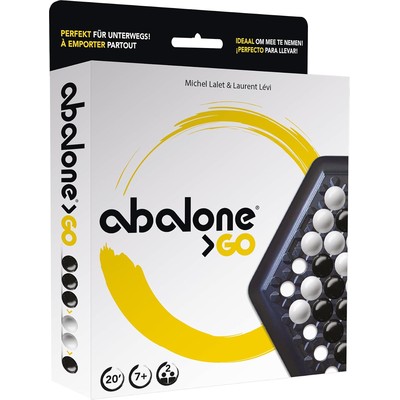 Asmodee Abalone GO 旅行版策略棋 法语版