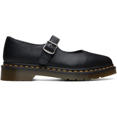 Dr. Martens 黑色 Elphie 玛丽珍鞋