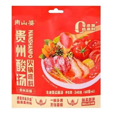 南山坡贵州酸汤火锅底料240g