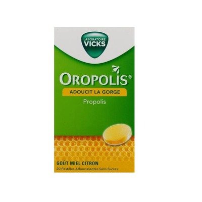Vicks Oropolis 蜂胶夹心含片 16片