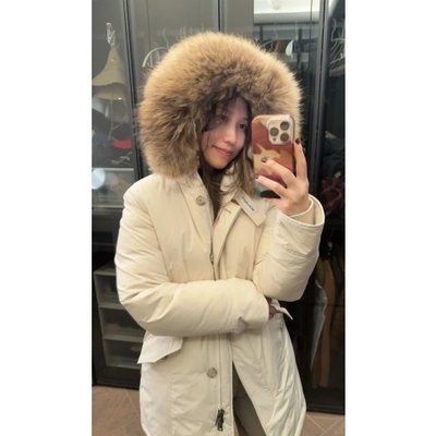 Woolrich Arctic 派克大衣 奶油色 XS/S/M/L