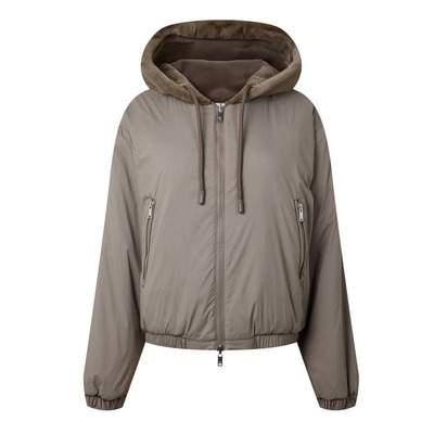 Moose Knuckles Eaton Bunny 仿皮草飞行员夹克