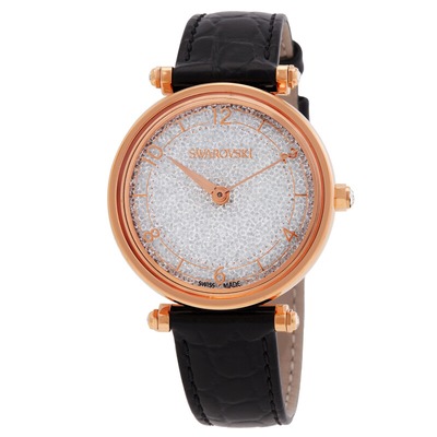 Swarovski Crystalline玫瑰金皮带女表 5653359