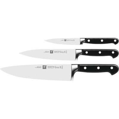 双立人Zwilling Professional S三件套刀 削皮刀+切肉刀+主厨刀