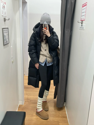 长款羽绒服