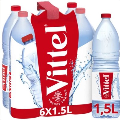 Vittel 天然矿泉水 6x1.5L