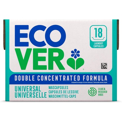Ecover 通用洗衣凝珠 紫丁香粉色 18 次