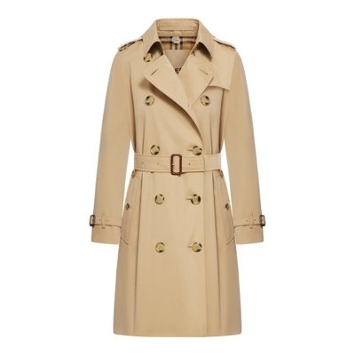 Burberry Kensington 短风衣 Honey 色 6 UK