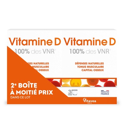 Vitavea维生素D双瓶装,2×90片