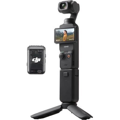 DJI 大疆 Osmo Pocket 3 口袋云台相机 创作者套装(1英寸CMOS,4K/120fps)