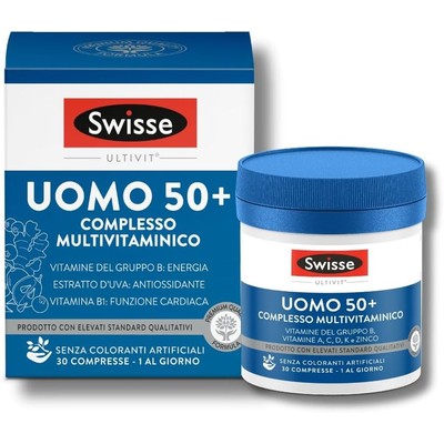 Swisse Ultivit 男士 50+ 复合维生素（含镁、铁）