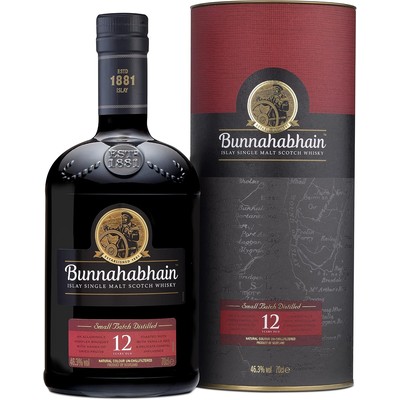 Bunnahabhain 布纳哈本 12年 艾雷岛单一麦芽苏格兰威士忌 70cl 46.3%