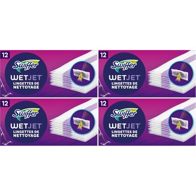 Swiffer WetJet 多表面清洁替换湿巾 12 片