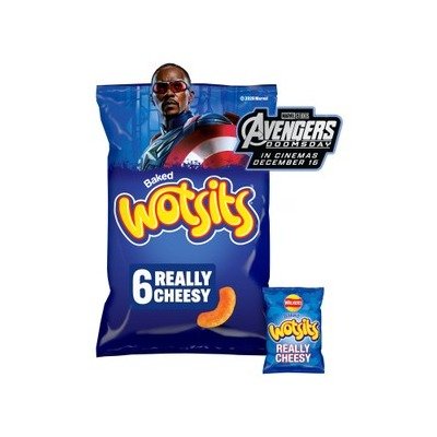 Walkers Wotsits芝士玉米条6袋装