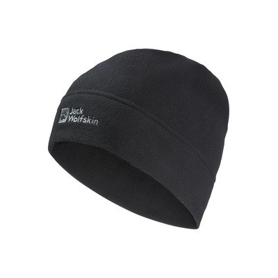 Jack Wolfskin REAL STUFF BEANIE抓绒帽｜黑色