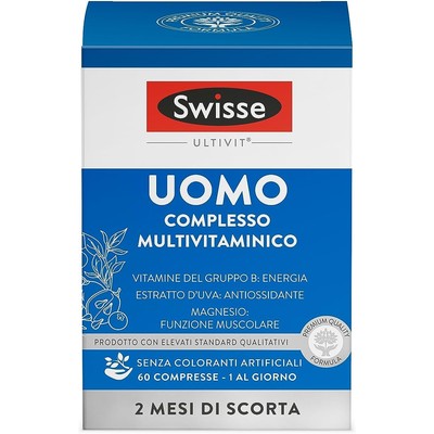 Swisse Ultivit 男士复合维生素（含维 C、D、锌）