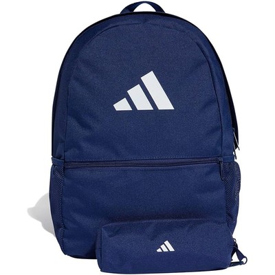 adidas 阿迪达斯 双肩包 23L 附笔袋 深蓝/白色