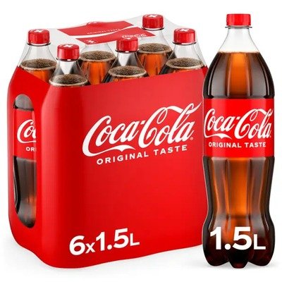 Coca-Cola 原味可乐 6×1.5L(新客App价)