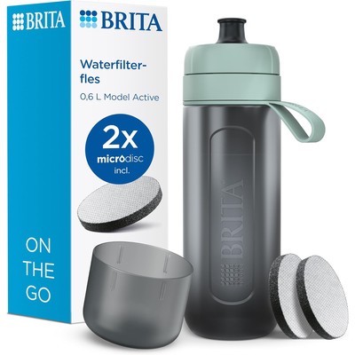 BRITA Active 运动滤水瓶 600ml(含 MicroDisc 滤片)