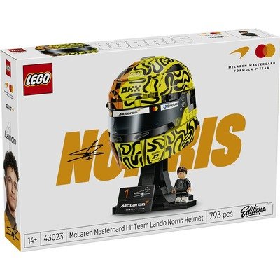 LEGO F1迈凯伦兰多·诺里斯头盔 43023