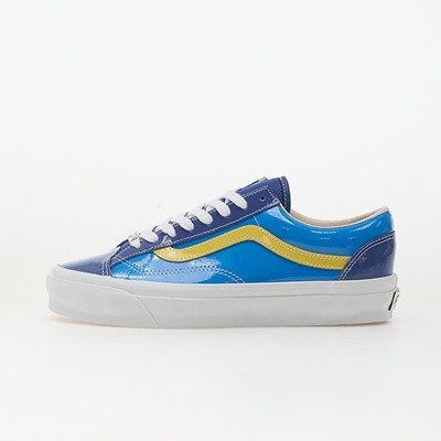 Vans LX Old Skool 36蓝黄拼色运动鞋|1双