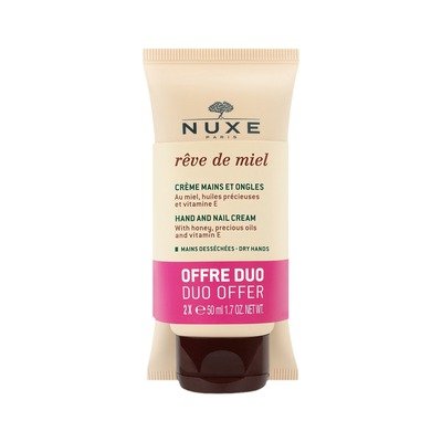 Nuxe欧树蜂蜜护手霜双支装2×50ml