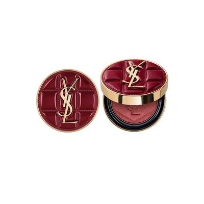 YSL限定皮革腮红#1982 BURGUNDY MILLESIME|蹲补货