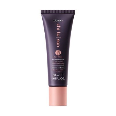 Dyson Chitosan™ Pre-style cream travel mini (Curly to coily rich conditioning) 30ml(SKU 592311-01)