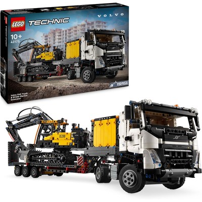乐高 Technic Autocarro Volvo FMX ed Escavatore