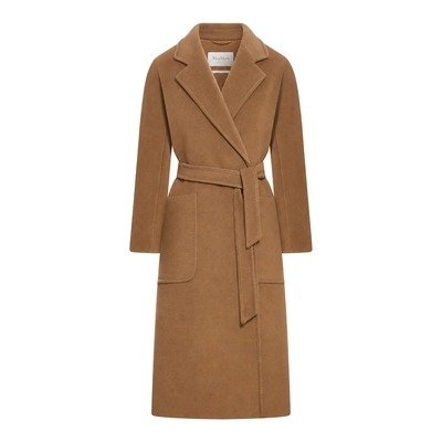 Max Mara 双面纯羊绒长大衣 驼棕色|尺码36