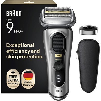 Braun 博朗 9系 Pro+ 9517s 电动剃须刀（银色，附收纳盒）