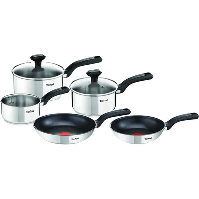 Tefal 5件组平底锅煮锅