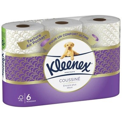 Kleenex Air-Cushion柔软卷纸 6卷