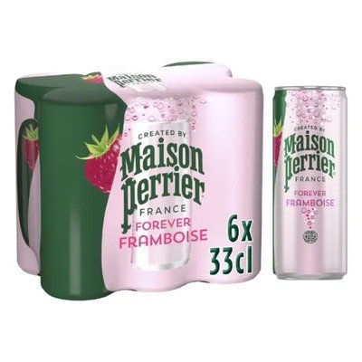 Perrier Forever 覆盆子气泡水 6×330ml
