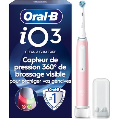 Oral-B 欧乐B iO 3 电动牙刷 粉色 含1个替换刷头