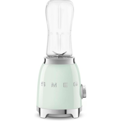 Smeg 斯麦格 PBF01PGEU 复古迷你搅拌机(含 2 个 600ml 随行杯)薄荷绿