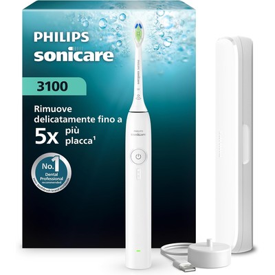 飞利浦 Sonicare 3100 声波电动牙刷 白色(新款)