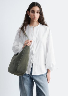& Other Stories 白色超大棉质衬衫