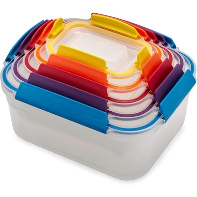 Joseph Joseph Nest Lock 彩虹叠叠保鲜盒 5件套(230ml–3L)
