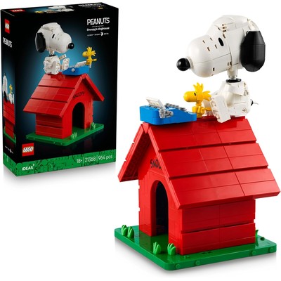 LEGO 乐高 Ideas 系列 Peanuts 史努比狗屋 21368